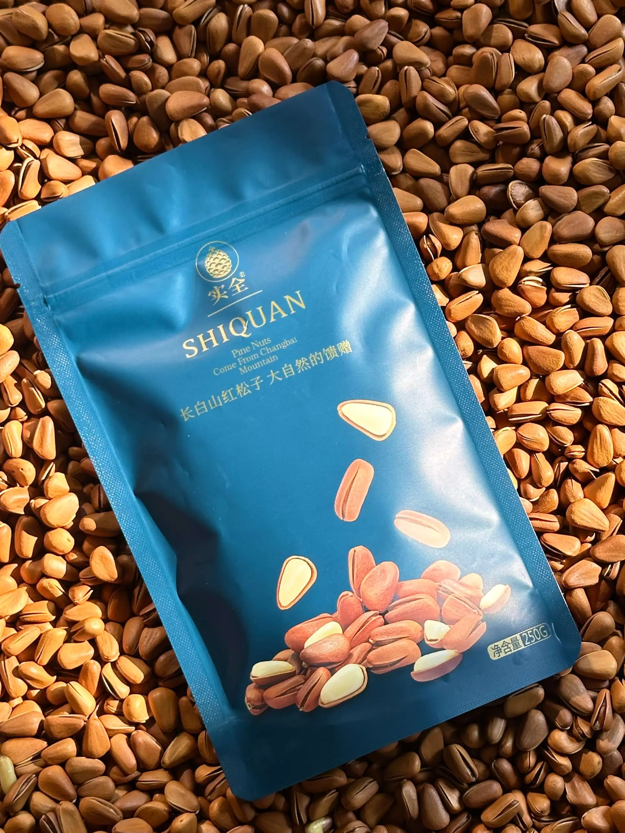 深海蓝包装展示