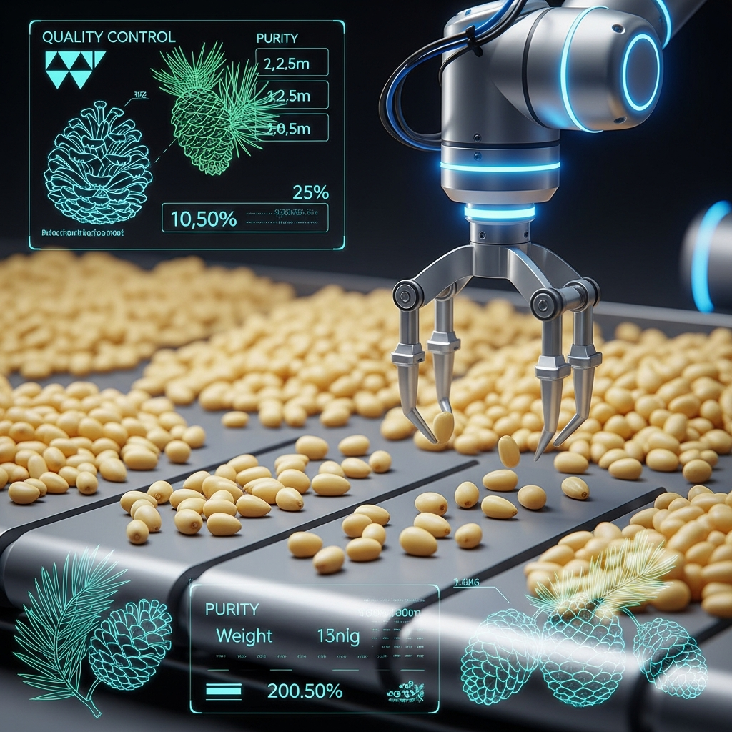 解码森林的密码:从“750粒/500克”读懂全球松子贸易的等级与奥秘